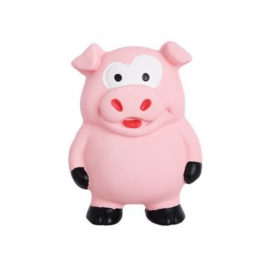 Juguete chillón para mascotas cerdito sintético rosa 10 cm -  Miniso