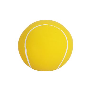 Juguete chillón para mascotas pelota de tennis sintético amarillo 11 cm -  Miniso
