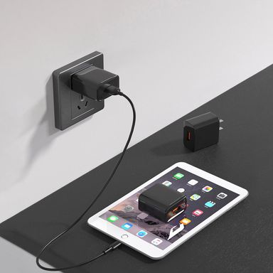 Cargador tech pro series 10w usb a 1 puerto us mod st660 negro -  Miniso