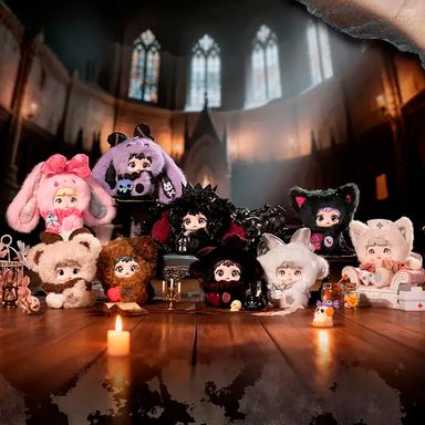 Blind box nommi x heymi the entwined fate 11 cm, 23 cm vinyl plush - Miniso