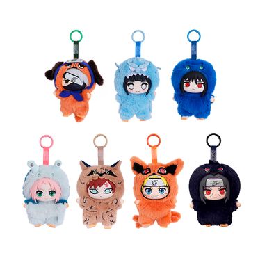 Blind box de peluche de vinilo naruto shippuden fiesta de bestias bonitas -  Naruto
