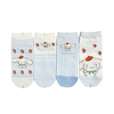Medias infantiles sanrio serie strawberry cinnamoroll 2 pares edad 7 a 9 años -  Sanrio