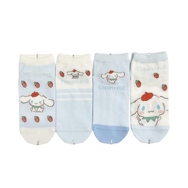 Medias infantiles sanrio serie strawberry cinnamoroll 2 pares edad 9 a 12 años -  Sanrio