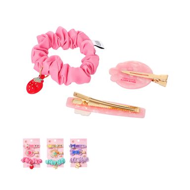 Set de accesorios para cabello sanrio serie strawberry 3 pzas -  Sanrio