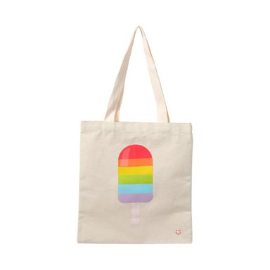 Bolso de compras miniso paleta de hielo blanco - Miniso