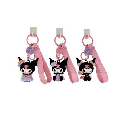 Llavero figura kuromi -  Sanrio