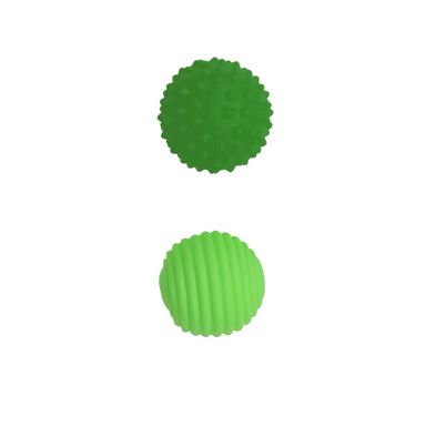 Juguetes para mascotas pelota elástica 2 uds verde serie miniso -  Miniso