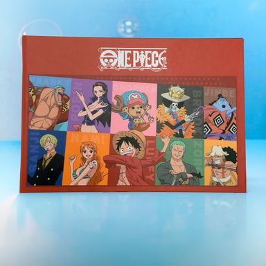Libreta de dibujo pasta suave roja 80 hojas -  One Piece