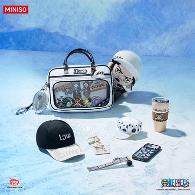 Bolso bandolera law sintético blanco -  One Piece