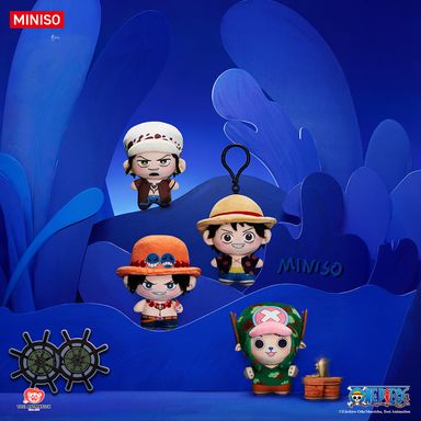 Llavero de peluche chopper felpa verde -  One Piece