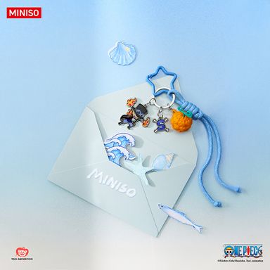 Llavero sabo sintético azul -  One Piece