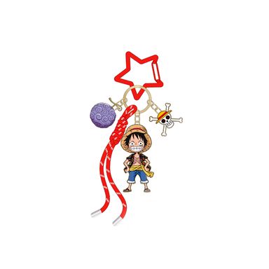 Llavero luffy sintético rojo -  One Piece
