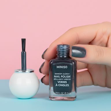 Esmalte de uñas con brillo espejo 01 -  Miniso
