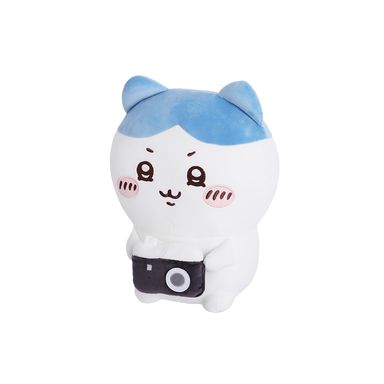 Peluche hachiware con cámara felpa blanco - Chiikawa