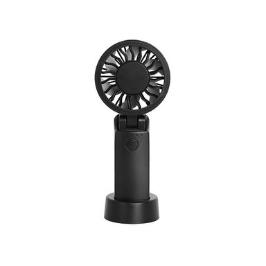 Mini ventilador plegable 1800mah fuerte flujo aire minimalist classic series negro -  Miniso