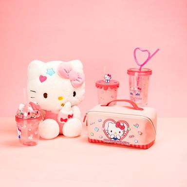Peluche hello kitty 27 cm postura sentada serie sanrio - Sanrio