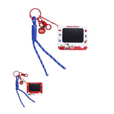 Llavero colgante hello kitty red and white series mini pizarra mod k1020 -  Sanrio