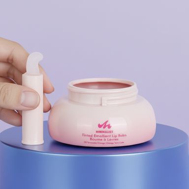 Bálsamo labial con color minimalist tono 02 rosa palo 3gr - Miniso