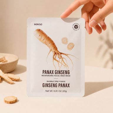 Mascarilla facial hidratante korean beauty 23 ml panax ginseng - Miniso