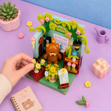 Bloques de construcción gift bear 187 piezas 6+ - Gift Bear