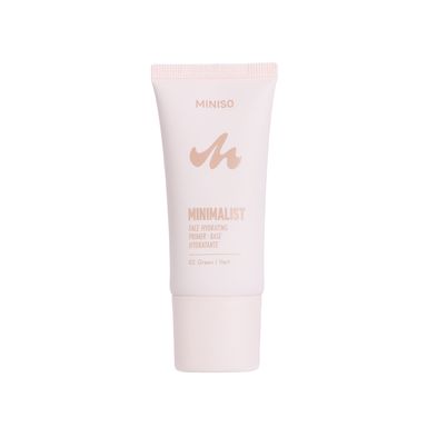 Primer hidratante facial minimalist tono 02 verde 30 ml - Miniso