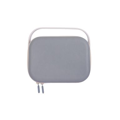 Neceser de viaje sintético gris 14.7 x 20.4 cm - Miniso