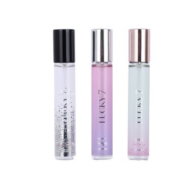 Set perfumes para mujer lucky 7 renewal discovery 10 ml fragancia floral portátiles 3 piezas - Miniso