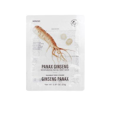 Mascarilla facial hidratante korean beauty 23 ml panax ginseng - Miniso