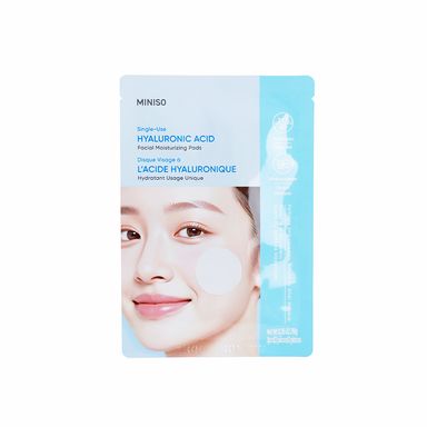 Almohadillas faciales limpiadoras hidratantes 10 gr ácido hialurónico 3 piezas - Miniso