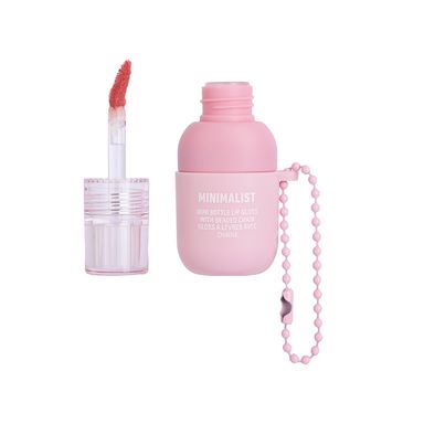 Lip glossy mate tono 02 honey pink 6 gr - Miniso
