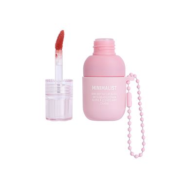Lip glossy mate tono 01 dusty rose 6 gr - Miniso