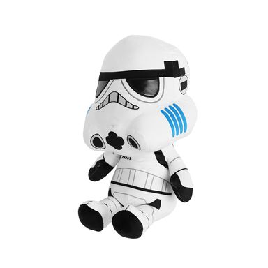 Peluche stormtrooper postura sentada felpa blanco 28x34 cm - Star Wars