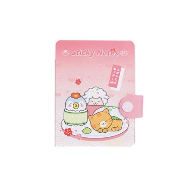 Bloc notas adhesivas con estuche mini family sushi 9x12 cm 6 piezas - Mini Family