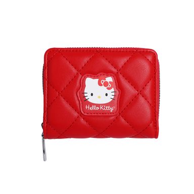 Cartera para mujer hello kitty sintética roja 11x3x9 cm - Sanrio