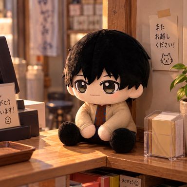 Peluche postura sentada nagumo felpa beige - Sakamoto Days
