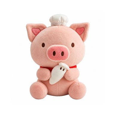 Peluche cerdita gigi repostera felpa suave rosa decorativo - Mini Family