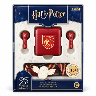 Audífonos inalámbricos tws estilo libro modelo hp01 harry potter gryffindor - Harry Potter