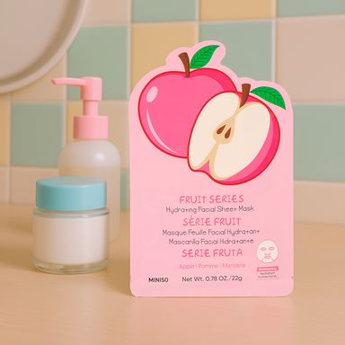 Mascarilla facial hidratante manzana serie fruit - Miniso