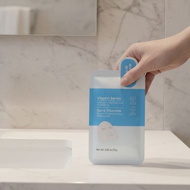 Mascarilla de lámina facial series de vitaminas b5 - Miniso