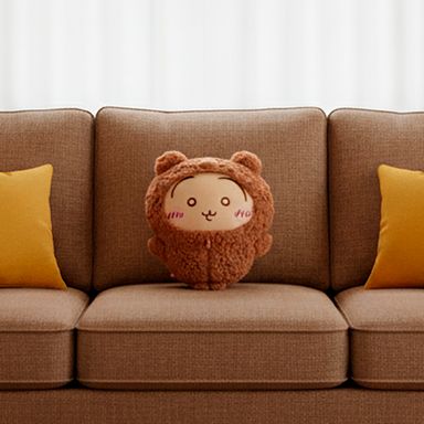 Peluche con disfraz de oso usagi felpa café - Chiikawa