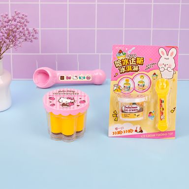 Set para jugar colección hello kitty chocolate feeding pudín sanrio - Sanrio