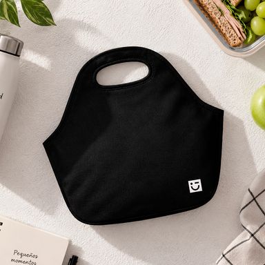 Lonchera colección blanco y negro 2.0 negra - Miniso