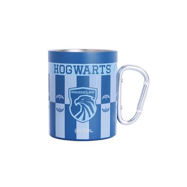 Vaso de acero inoxidable doble pared 450 ml harry potter houses style azul - Harry Potter