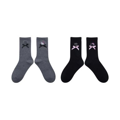Medias para mujer con lazo serie hello kitty sanrio y3k - Sanrio